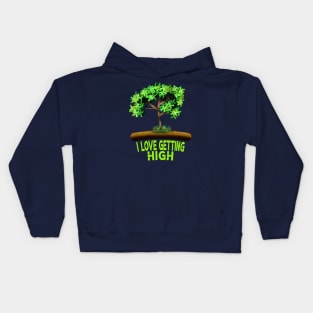 I Love Getting High Kids Hoodie